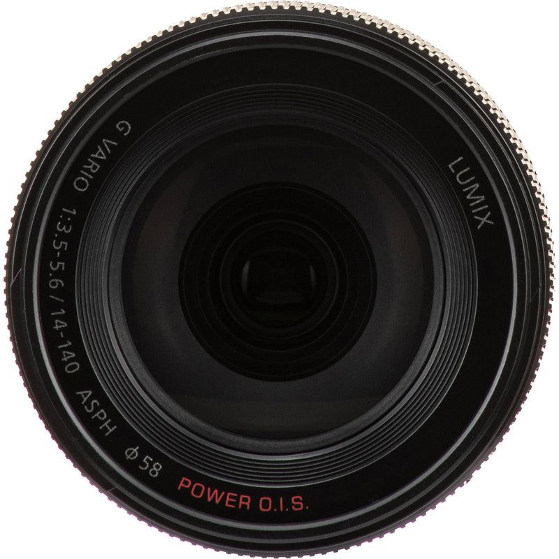 Panasonic Lumix G Vario 14-140mm f/3.5-5.6 II ASPH. POWER O.I.S. Lens with UV Filter Kit