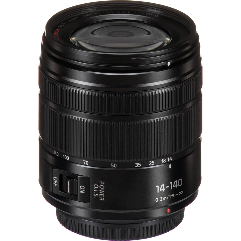 Panasonic Lumix G Vario 14-140mm f/3.5-5.6 II ASPH. POWER O.I.S. Lens with UV Filter Kit