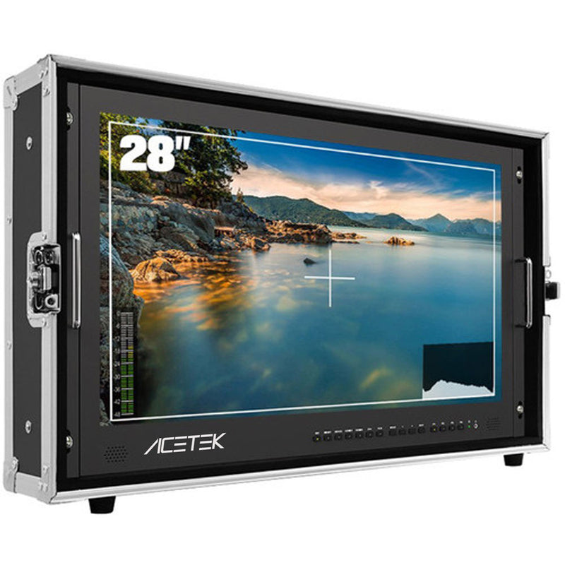 ACETEK 4K Carry-On 28'' Broadcast Director Monitor