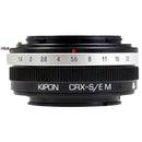 KIPON Macro Lens Mount Adapter for Contarex-Mount Lens to Sony-E Mount Camera