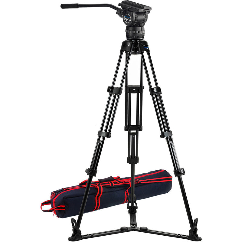 Acebil CS-782CG(N) Professional Carbon Fiber Tripod Kit with Ground Spreader