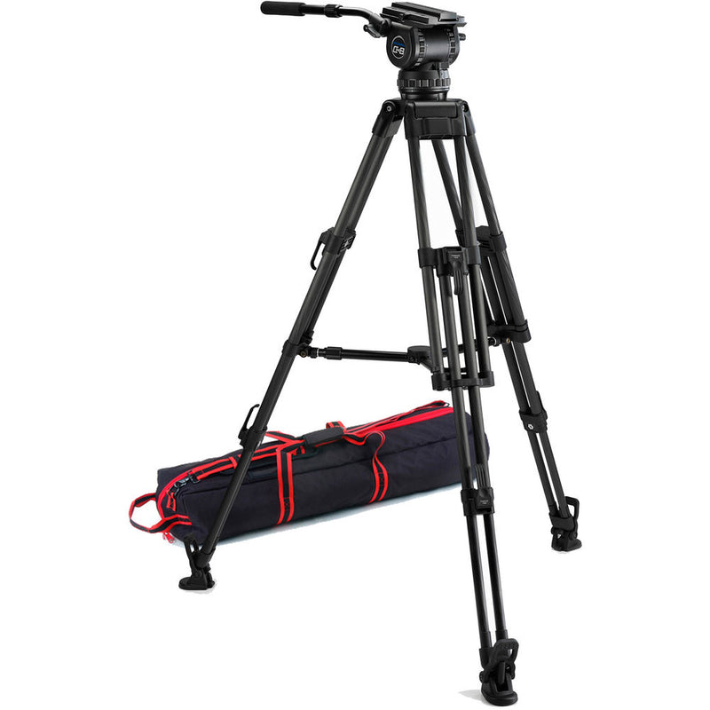 Acebil CS-892CM(N) Professional Carbon Fiber Tripod Kit with Mid-Level Spreader