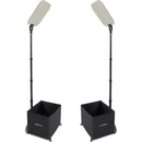 Acebil 15" High-Brightness Conference Teleprompter (Pair)