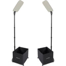 Acebil 17" High-Brightness Conference Teleprompter (Pair)