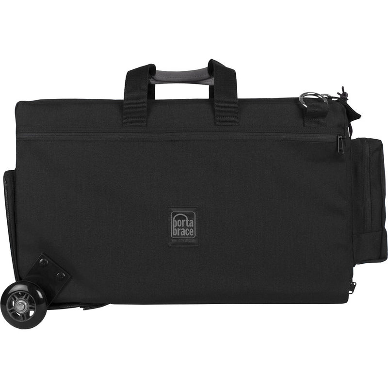 Porta Brace Dual Zipper Opening Wheeled Semi Rigid Case For Black Magic Cinema Camera