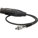 Ambient Recording Balanced 3-Pin XLR Female to 3-Pin LEMO Adapter Cable