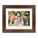 Aluratek 8" Digital Photo Frame with Automatic Slideshow (Distressed Wood)