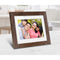 Aluratek 8" Digital Photo Frame with Automatic Slideshow (Distressed Wood)