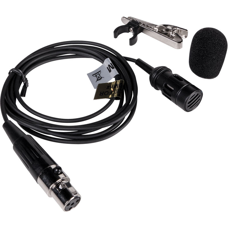 Atlas Sound Wireless Microphone System with Belt Pack And Lavalier Microphone