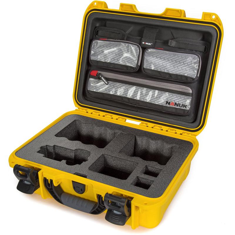 Nanuk 920 Case for Sony a7R Camera and Lid Foam (Yellow)