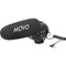 Movo Photo On-Camera Shotgun Microphone With Superior Noise-Reduction Suspension Mount