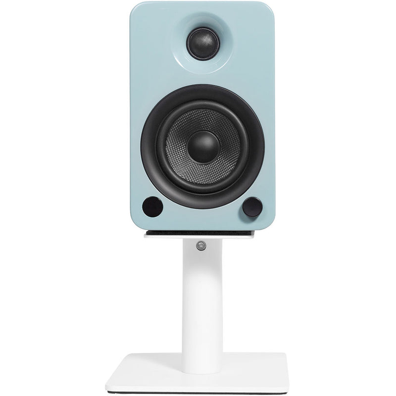 Kanto Living 6" Tall Universal Desktop Speaker Stand (White)