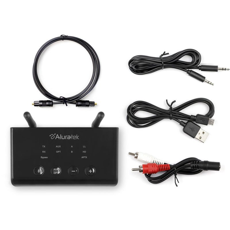 Aluratek ABCD54F Switchable Bluetooth Audio Transmitter and Receiver