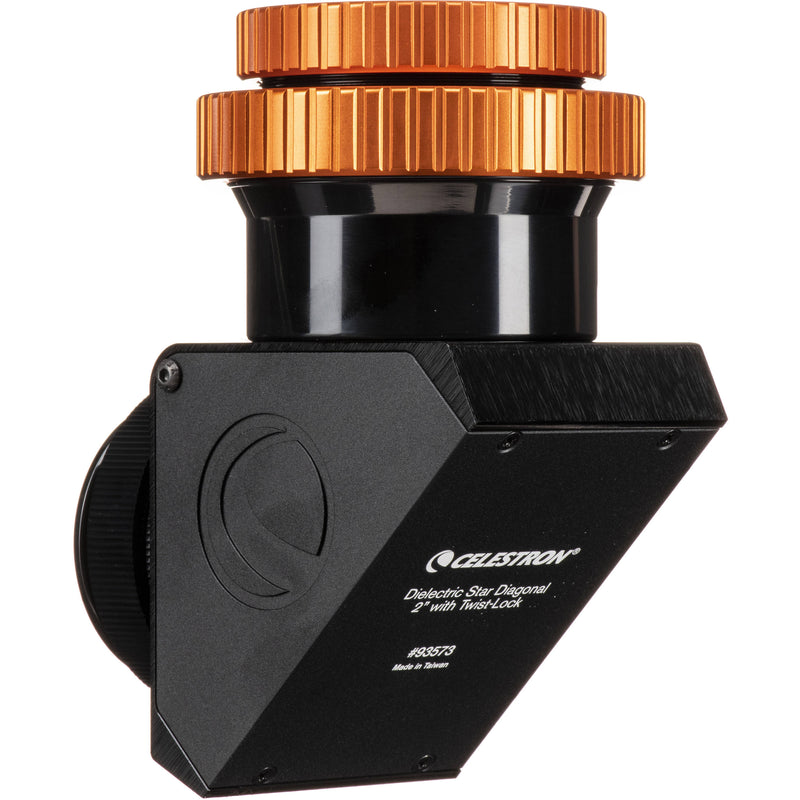 Celestron 90&deg; Dielectric Star Diagonal with Twist-Lock (2")