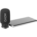 Movo Photo Directional Stereo Cardioid Microphone With USB Type-C Connector