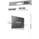 Lexar NS100 512GB Rbna Internal SSD Value 2.5" MS Sata