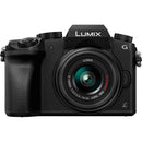 Panasonic Lumix DMC-G7 Mirrorless Micro Four Thirds Digital Camera with 14-42mm and 45-150mm Lenses (Black)