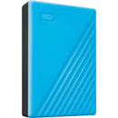 WD 4TB My Passport USB 3.2 Gen 1 External Hard Drive (2019, Sky)