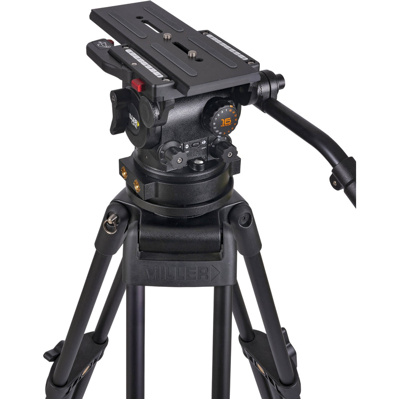 Miller CiNX 3 & HDC 150 1-Stage Tripod System with Ground Spreader