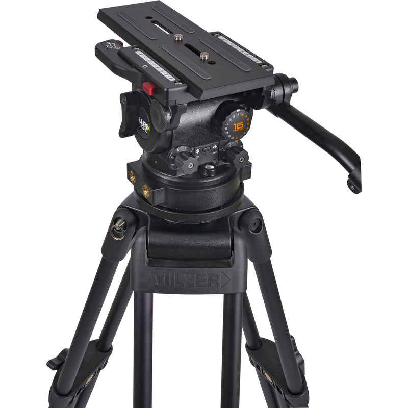 Miller CiNX 5 & HDC 100 1-Stage Tripod System with Ground Spreader