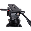 Miller CiNX 5 & HD 100 2-Stage Carbon Fiber Tripod System with Mid-Spreader