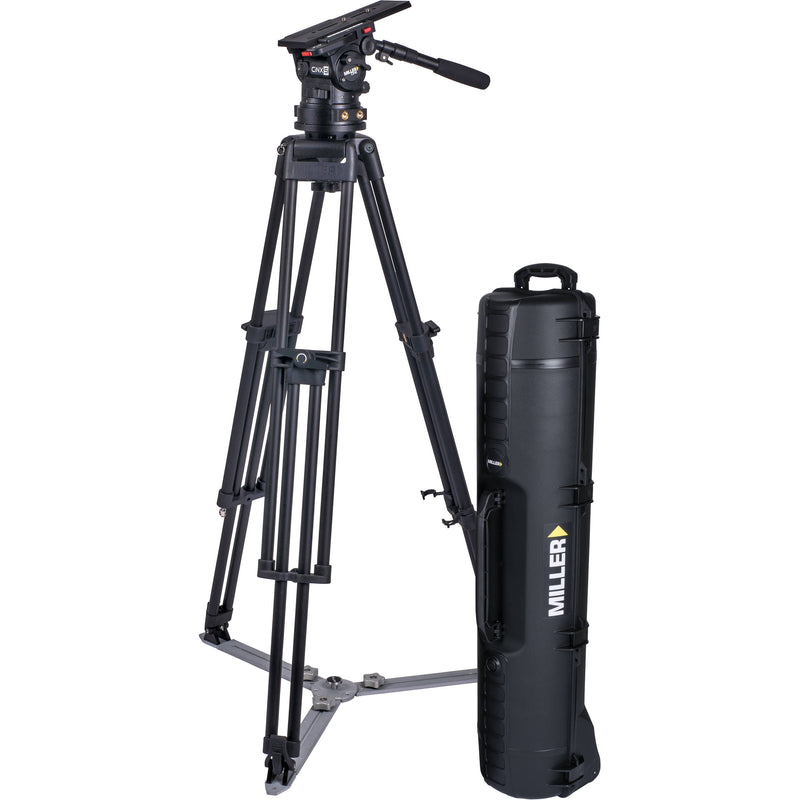 Miller CiNX 5 & HDC 100 1-Stage Tripod System with Mid-Spreader