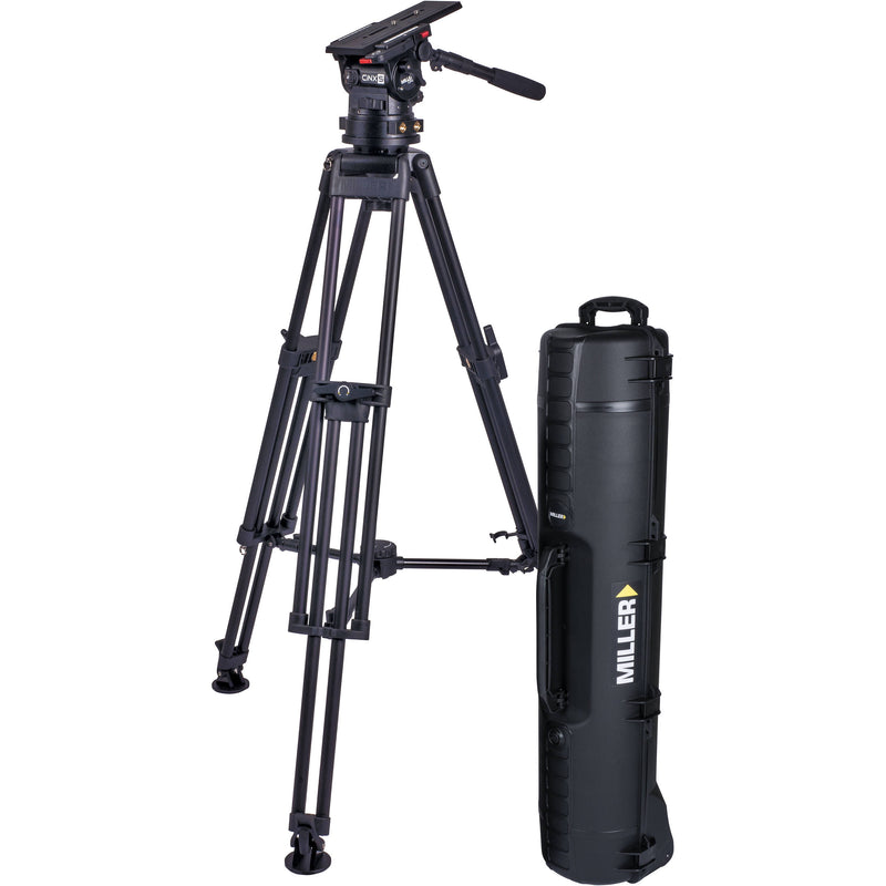 Miller CiNX 3 & HDC 100 1-Stage Tripod System with Mid-Spreader