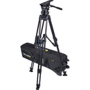 Miller CiNX 5 & HD 100 2-Stage Carbon Fiber Tripod System with Mid-Spreader