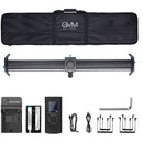 GVM Professional Video Aluminum Alloy Motorized Camera Slider (48")