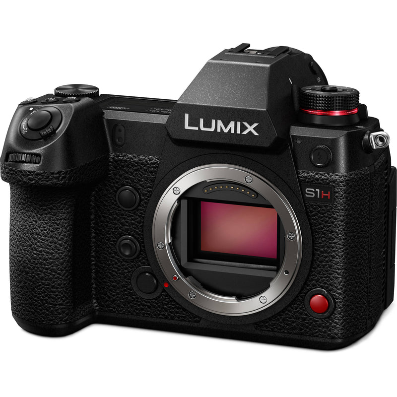 Panasonic Lumix DC-S1H Mirrorless Digital Camera Body with Accessories Kit