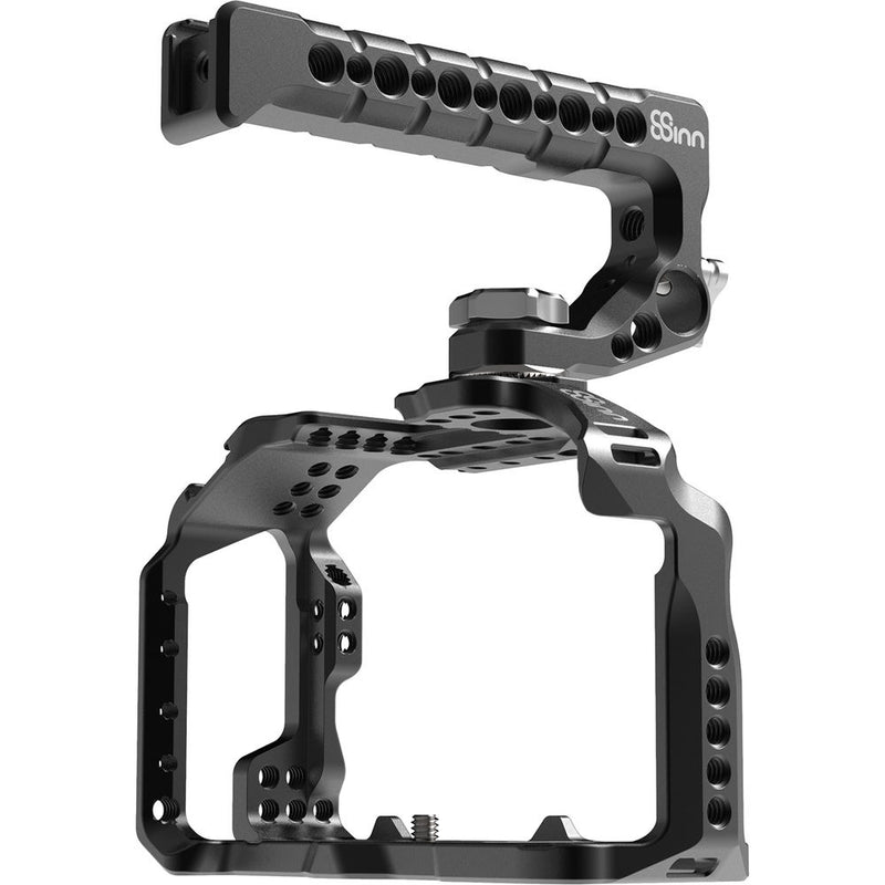 8Sinn Cage with Top Handle Scorpio for Sony a7 III and a7R III without HDMI & USB-C Cable Clamp