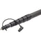 K-Tek KP12CCR 12' KlassicPro Graphite 6-Section Boompole with Internal XLR Coiled Cable, Side Exit