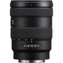 Sony E 16-55mm f/2.8 G Lens with Lens Care Kit