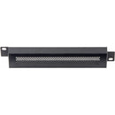 Odyssey Innovative Designs ARHSCLP01 Half-Rack Mountable and Raised Perforated Security Panel (1 RU, Black)