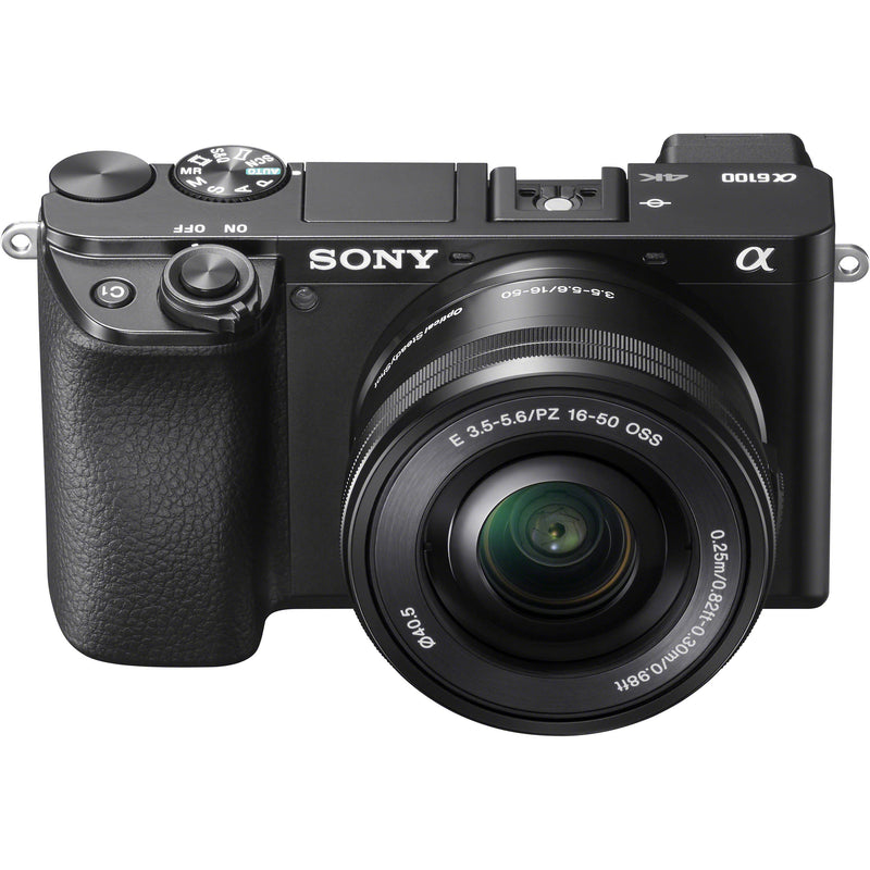 Sony Alpha a6100 Mirrorless Digital Camera with 16-50mm Lens