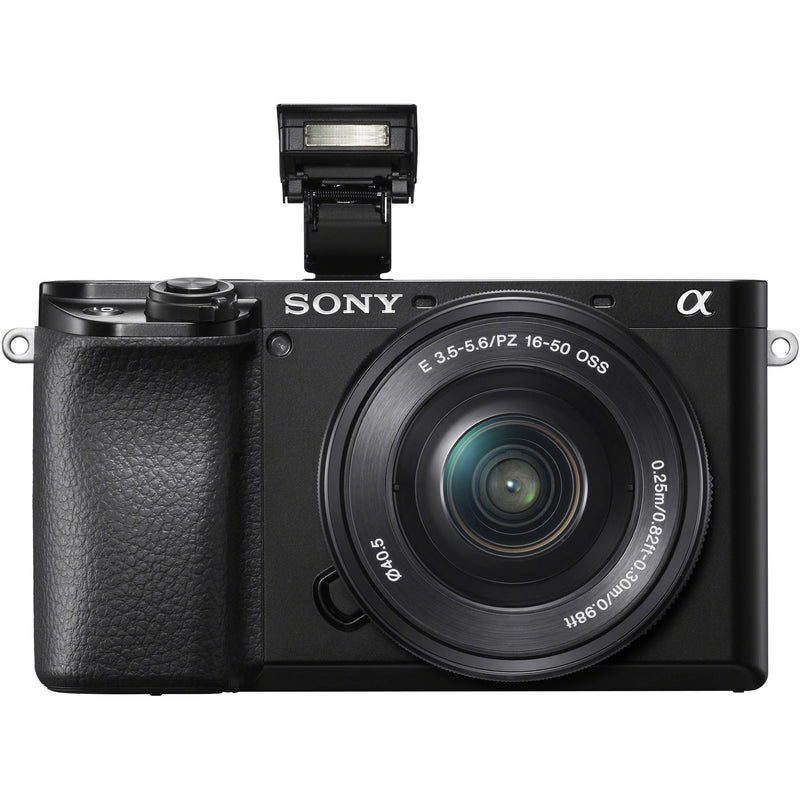 Sony Alpha a6100 Mirrorless Digital Camera with 16-50mm Lens