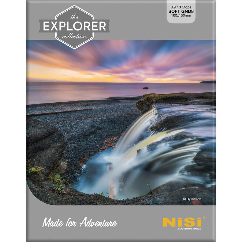 NiSi 100 x 150mm Explorer Soft-Edge Graduated IRND 0.9 Filter (3-Stop)