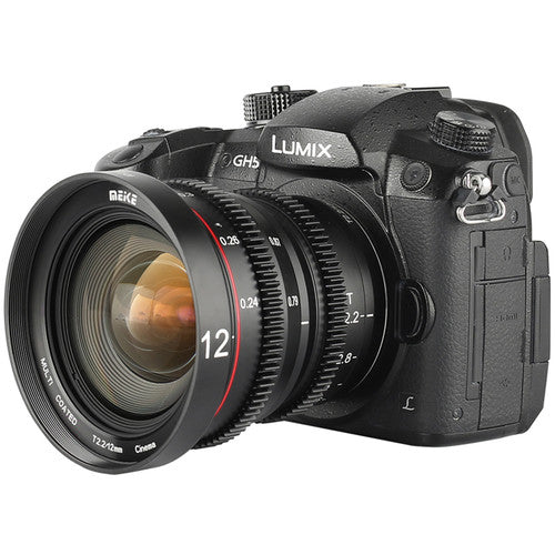 Meike 5-Lens Cinema Prime Lens Set with Hard-Shell Case (MFT Mount)