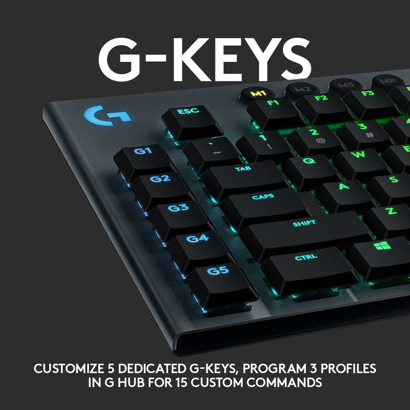 Teclado logitech best sale g815 rgb