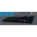 Logitech G915 LIGHTSPEED Wireless RGB Mechanical Gaming Keyboard (GL Tactile)