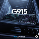 Logitech G915 LIGHTSPEED Wireless RGB Mechanical Gaming Keyboard (GL Tactile)