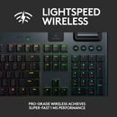 Logitech G915 LIGHTSPEED Wireless RGB Mechanical Gaming Keyboard (GL Tactile)