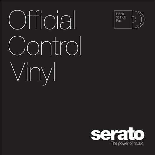 Serato 7'' Serato Control Vinyl - Standard Colors - (Black) (Pair)