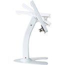 CTA Digital Dual Security Kiosk Stand with Locking Case and Cable for Select Apple iPads (White)