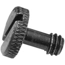 Hazard 4 1/4"-20 Knurled Slotted Camera Mount Screw (Black)