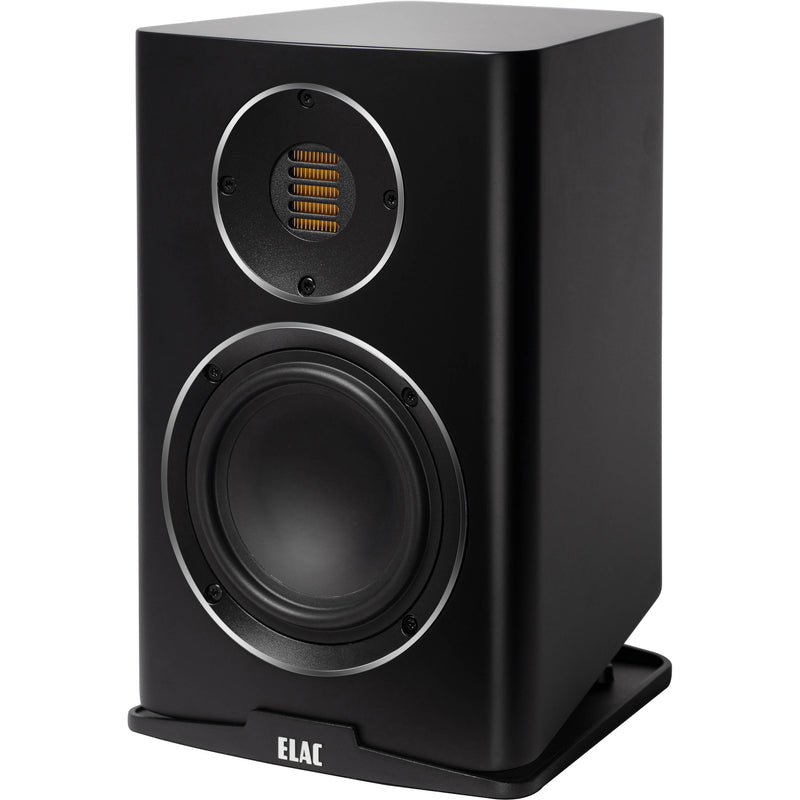 ELAC Carina BS243.4 2-Way Bookshelf Speakers (Satin Black, Pair)