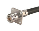 HUBER+SUHNER 25"N-50-7-14/133"NE RF / Coaxial Connector N Straight Flanged Jack Crimp 50 ohm