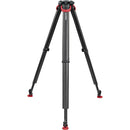 Sachtler flowtech 100 Carbon Fiber Tripod with Rubber Feet