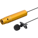 Movo Photo LV-6C Cardioid Lavalier Microphone with XLR Connector