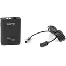 Movo Photo LV22OD Omnidirectional Lavalier Microphone with Bodypack Power Module and XLR Connector